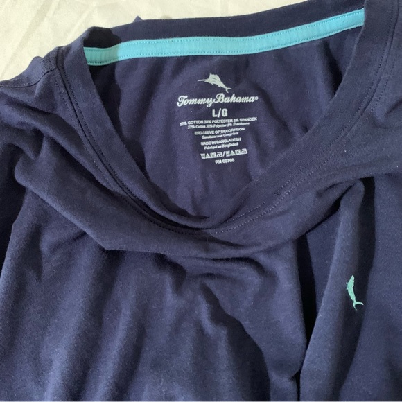 Tommy Bahama Jersey Short-Sleeve Crew T-Shirt - Picture 3 of 4